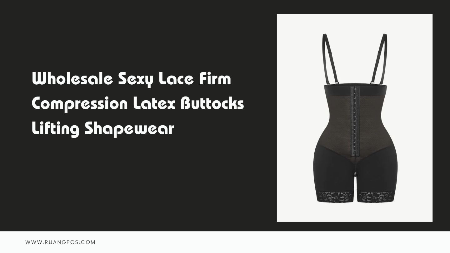 Wholesale Sexy Lace Firm Compression Latex Buttocks Lifting Shapewear