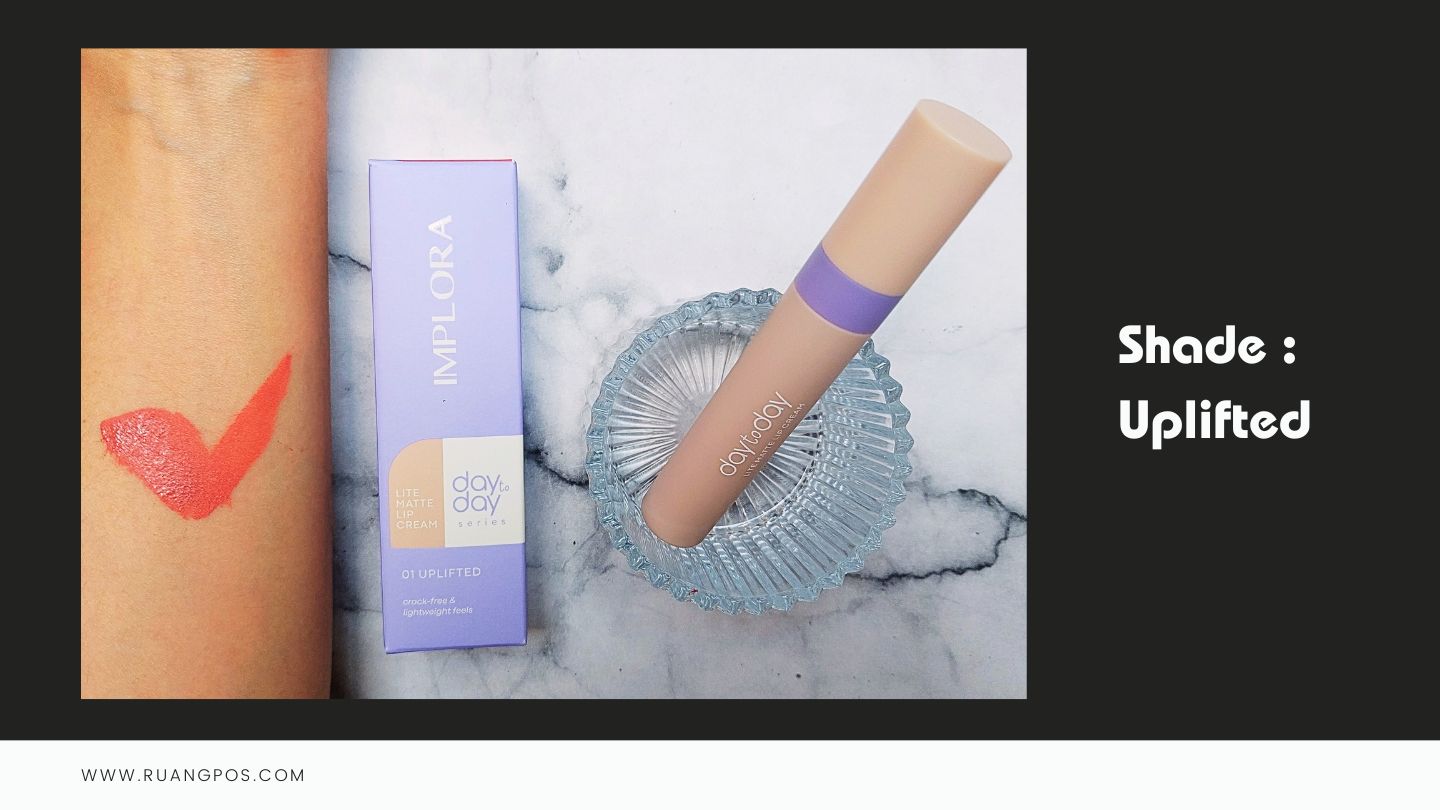 Implora Lite Matte Lip Cream, Shade Uplifted