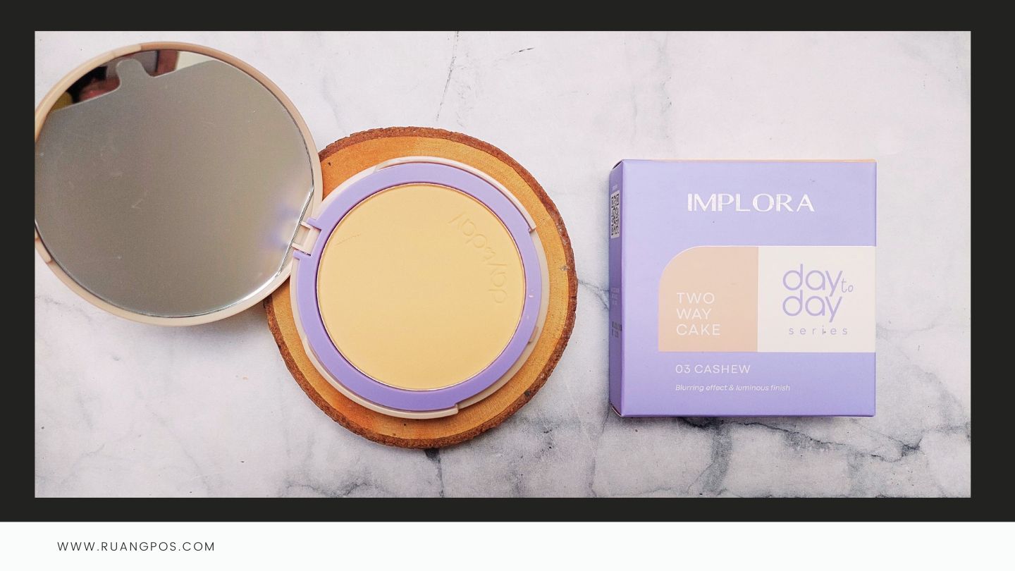 Implora Two Way Cake, Shade Cashew